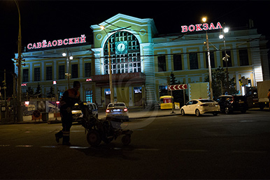 Нанесение временной разметки