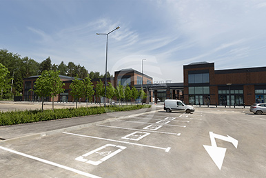 Разметка парковки — «The outlet»